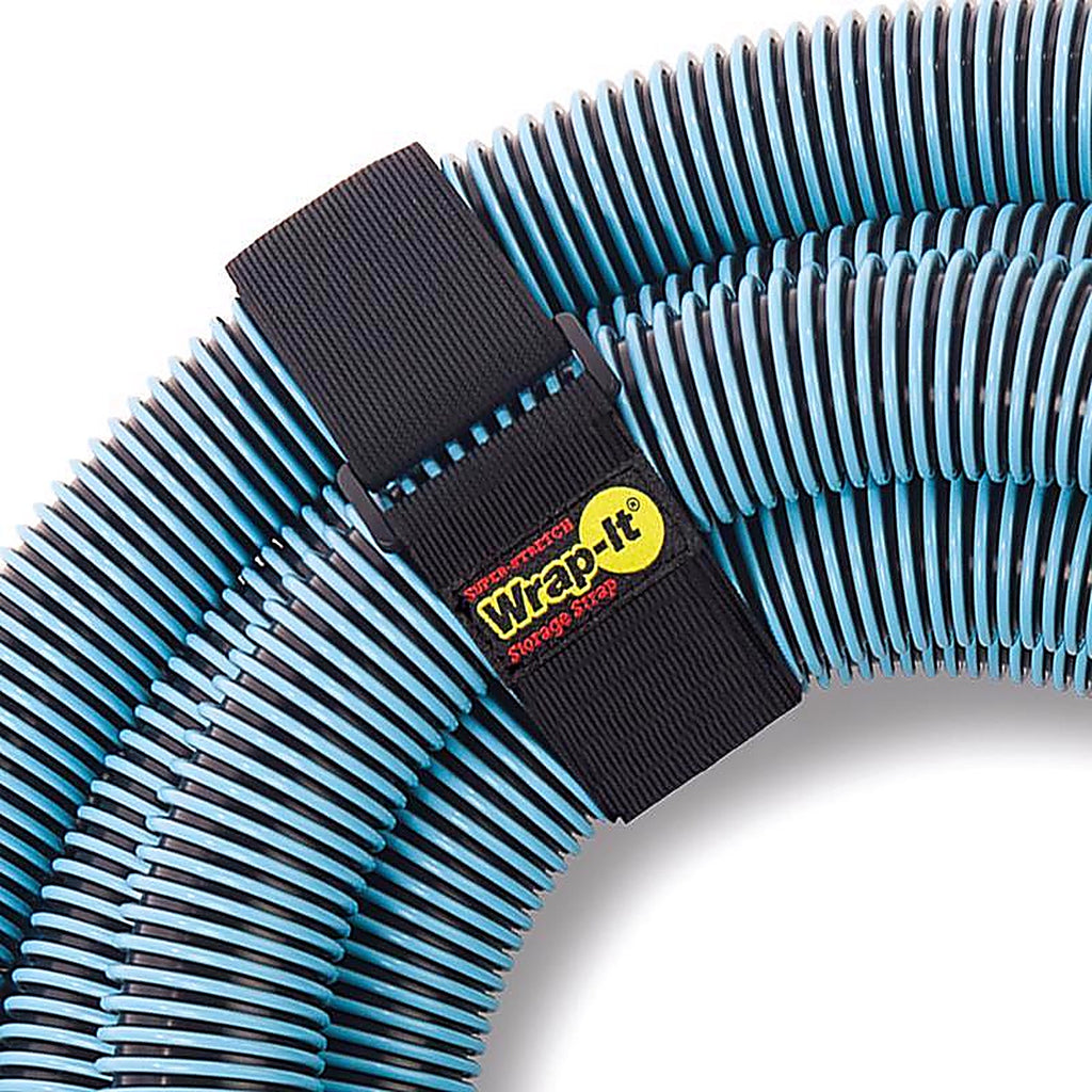 Wrap-It 702-24B Storage Super-Stretch 2 in. W x 24 in. L Black Stretch Storage Straps 10 lb. 2/Pack