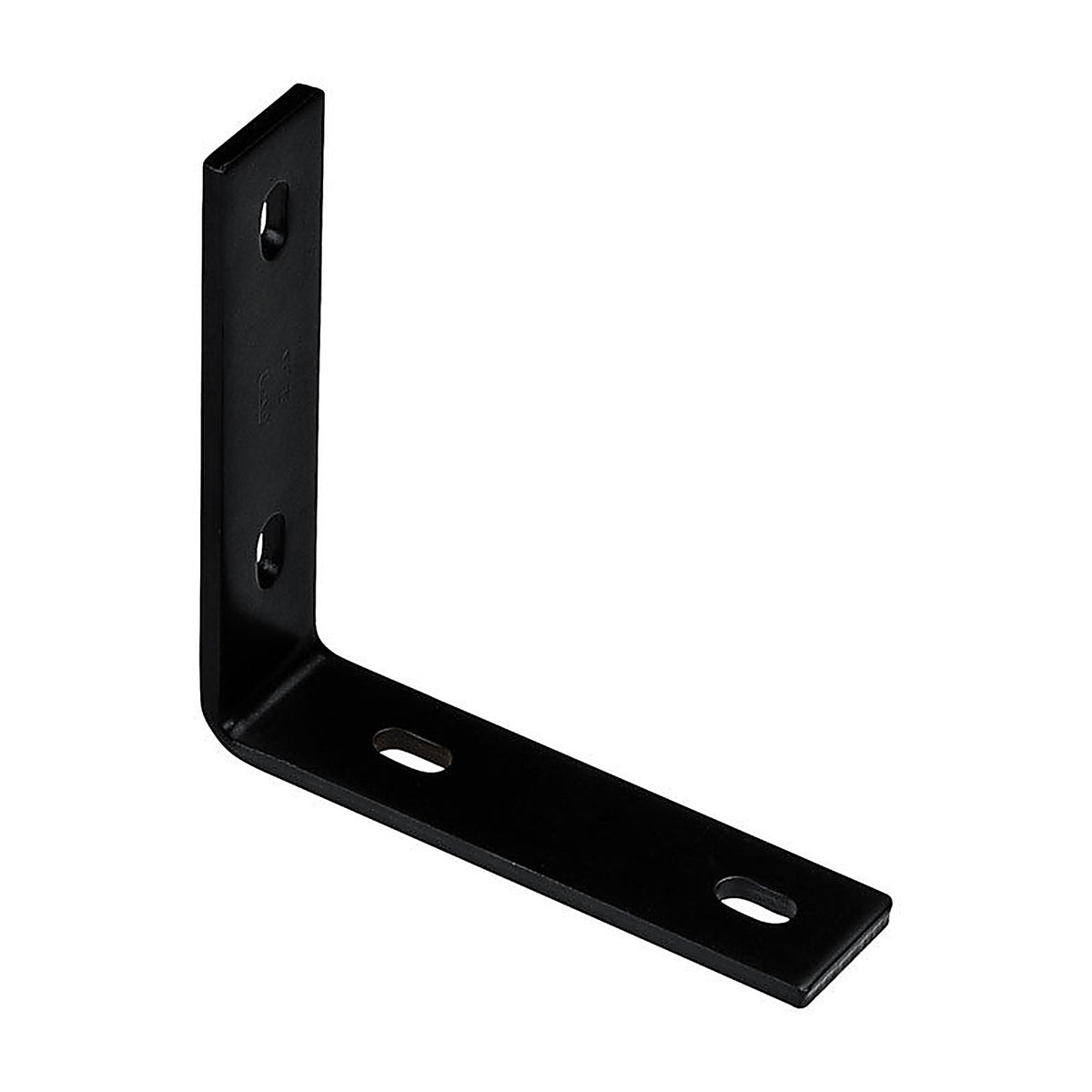National Hardware N351-466 6.25 in. H x 1.5 in. W x 0.25 in. D Black Carbon Steel Inside/Outside Corner Brace