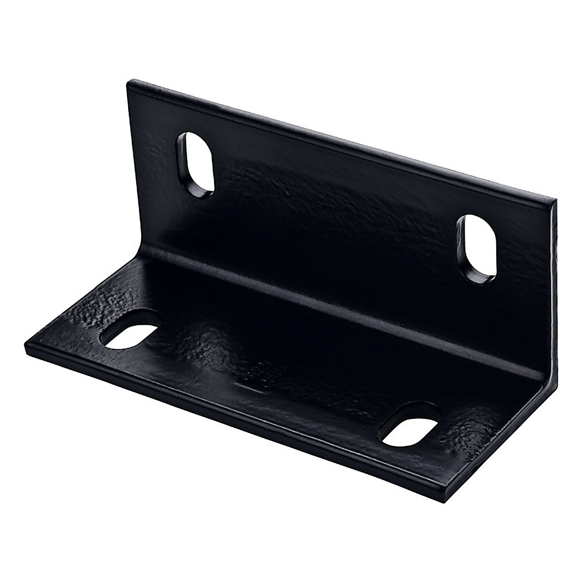 National Hardware N351-493 3 in. H x 6.6 in. W x 0.25 in. D Black Structural Steel Inside/Outside Wide Corner Brace