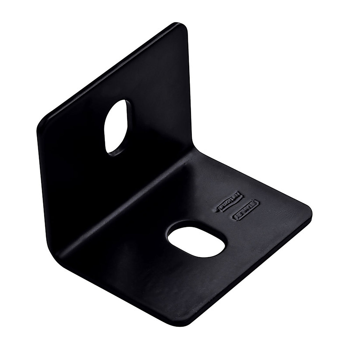 National Hardware N351-496 2.4 in. H x 3 in. W x 0.125 in. D Black Carbon Steel Inside/Outside Square Corner Brace
