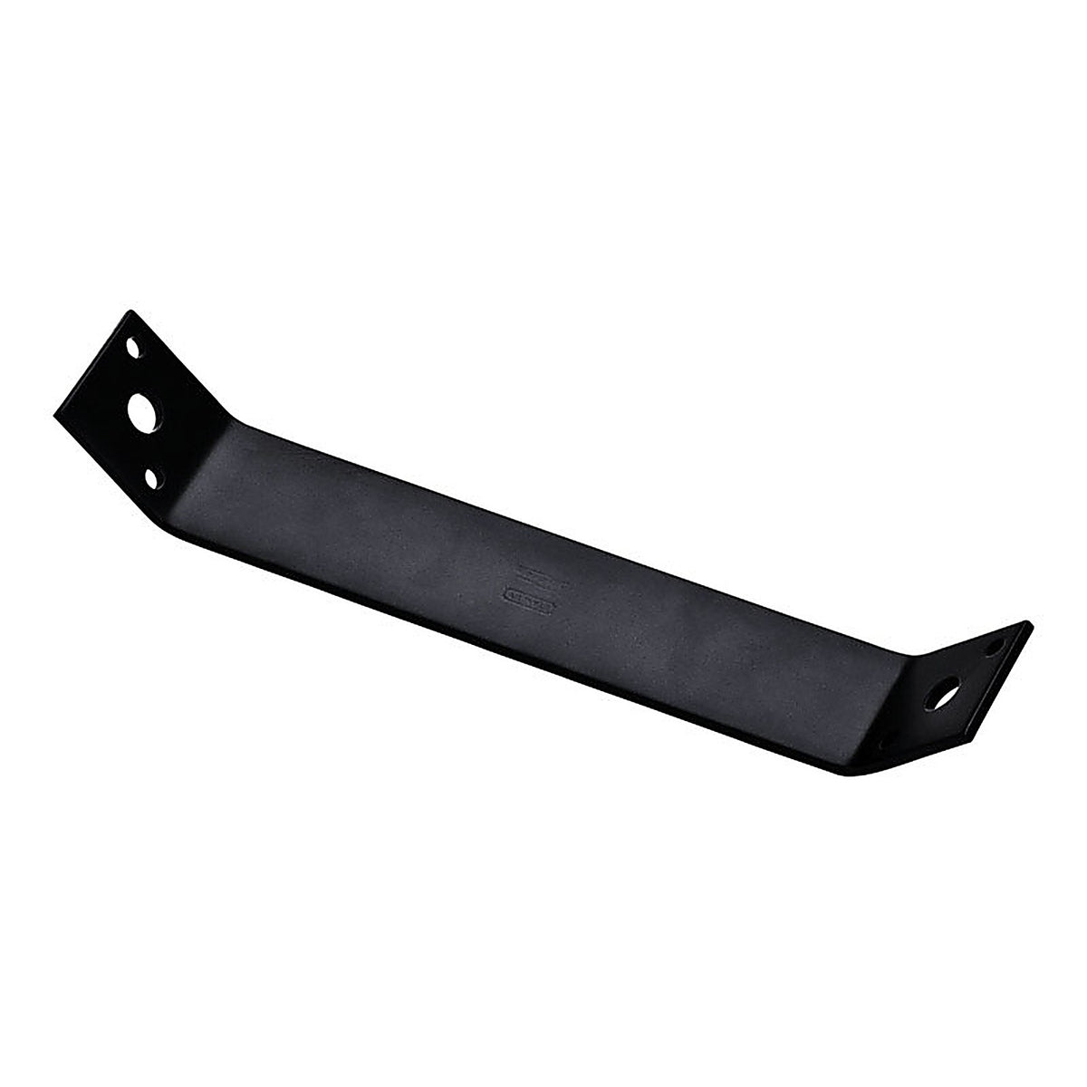 National Hardware N351-475 9.3 in. H x 1.5 in. W x 0.125 in. D Black Carbon Steel Inside Strap Brace
