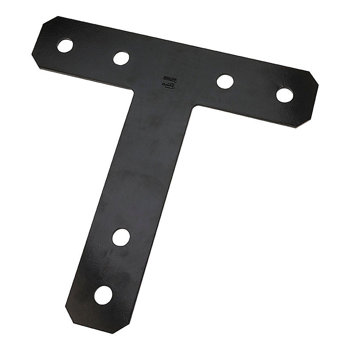 National Hardware N266-473 12 in. H x 12 in. W x 0.188 in. D Black Steel Flat Tee Plate