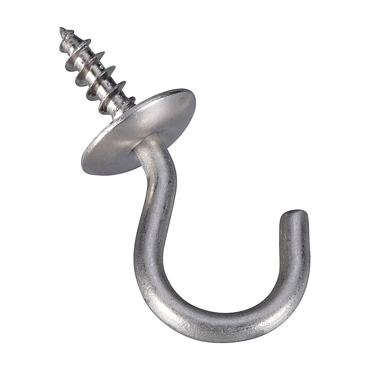 National Hardware N348-433 Silver Stainless Steel Cup Hook 10 lb. 1/Pack