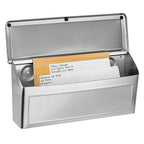 Architectural Mailboxes 2690PS-10 Venice Stainless Steel Wall Mount Silver Mailbox