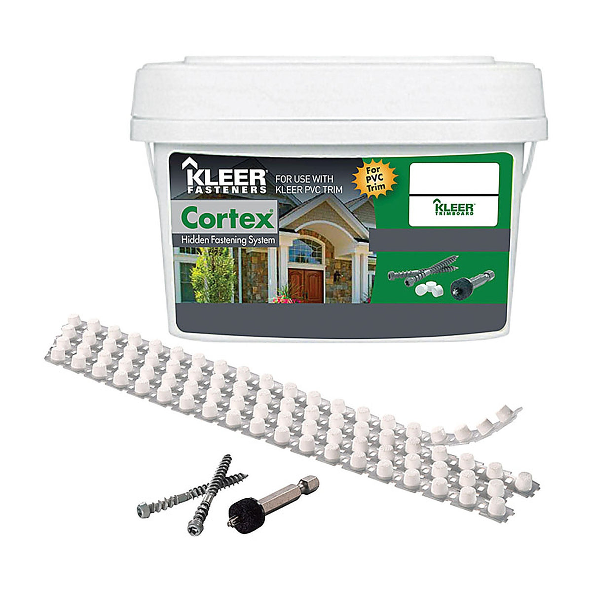 Kleer Cortex KFS750SM234C No. 7 x 2.75 in. L Hex Hex Head Trim Screw