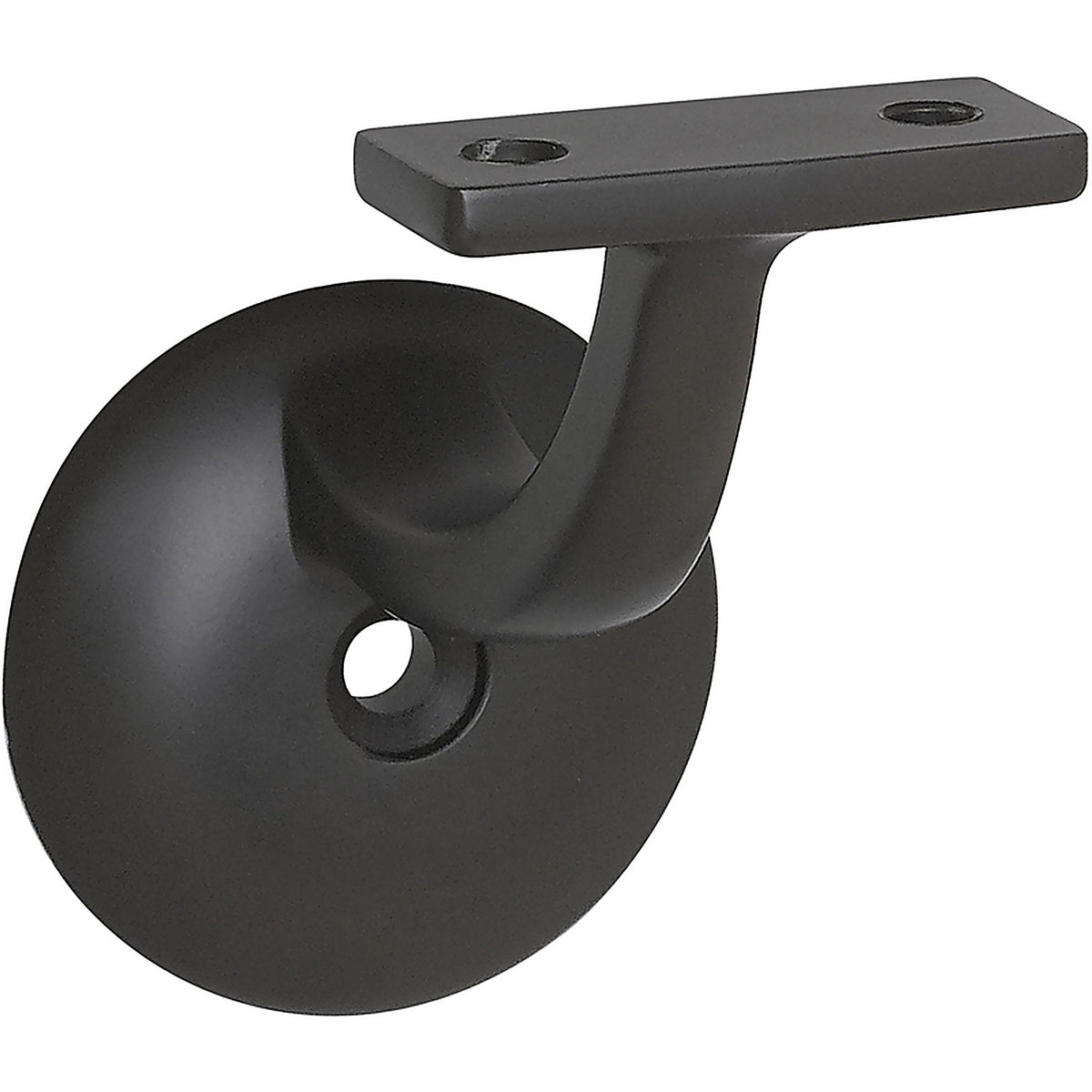 National Hardware N332-916 Black Zinc Handrail Bracket 3.10 in. L 250 lb.