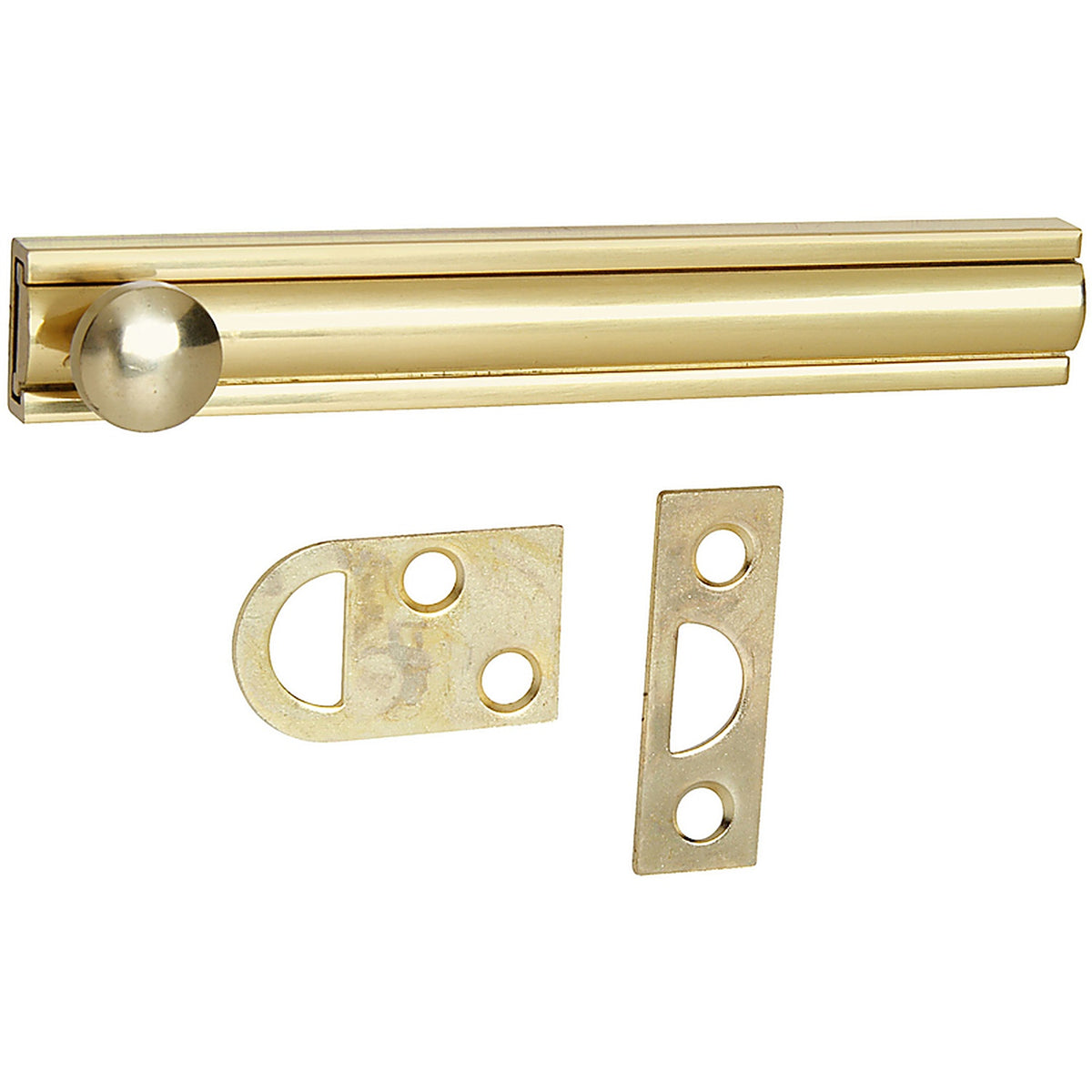 National Hardware N197-988 Brass Flush Bolt