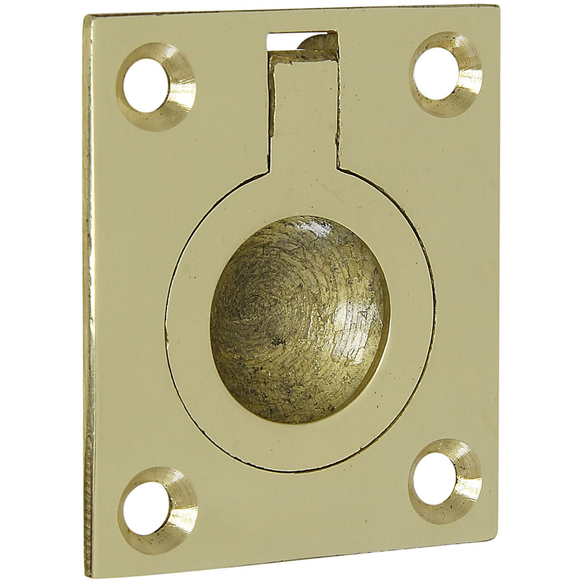 National Hardware N219-063 Polished Brass 1/Pack Ring Pull 1.75 in.
