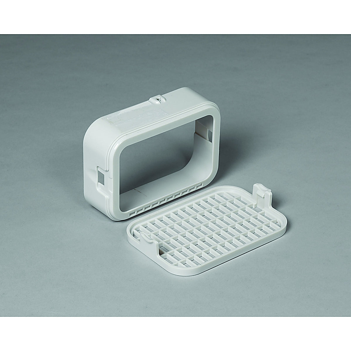 Amerimax 37553 3 in. H x 4 in. W x 1.5 in. L White Polycarbonate Rodent Guard