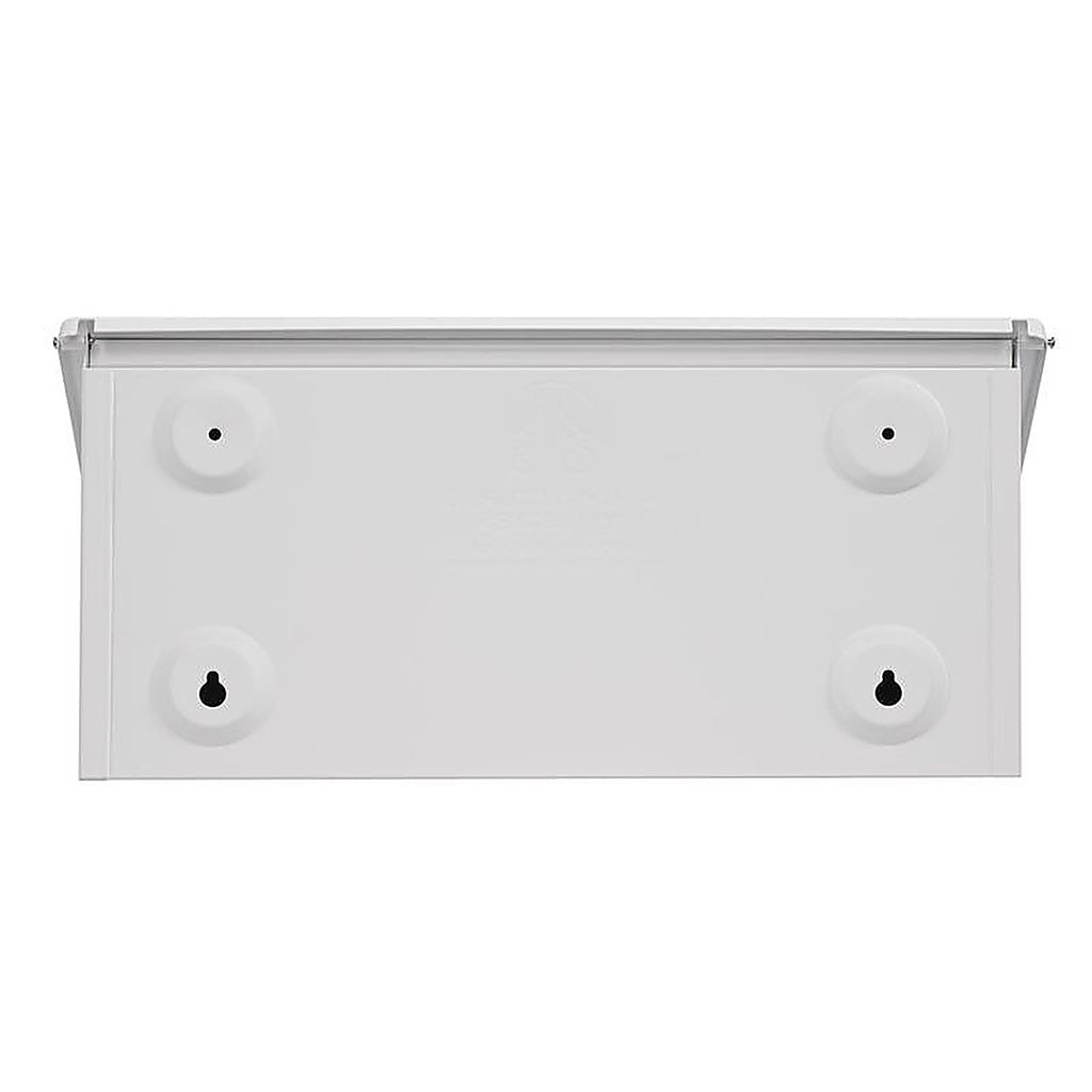 Architectural Mailboxes 2689W-10 Wayland Contemporary Galvanized Steel Wall Mount White Mailbox