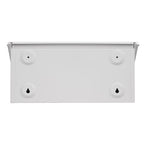 Architectural Mailboxes 2689W-10 Wayland Contemporary Galvanized Steel Wall Mount White Mailbox