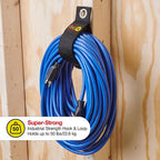 Wrap-It 106-234BX Storage Heavy-Duty Black Storage Straps 50 lb. 6/Pack