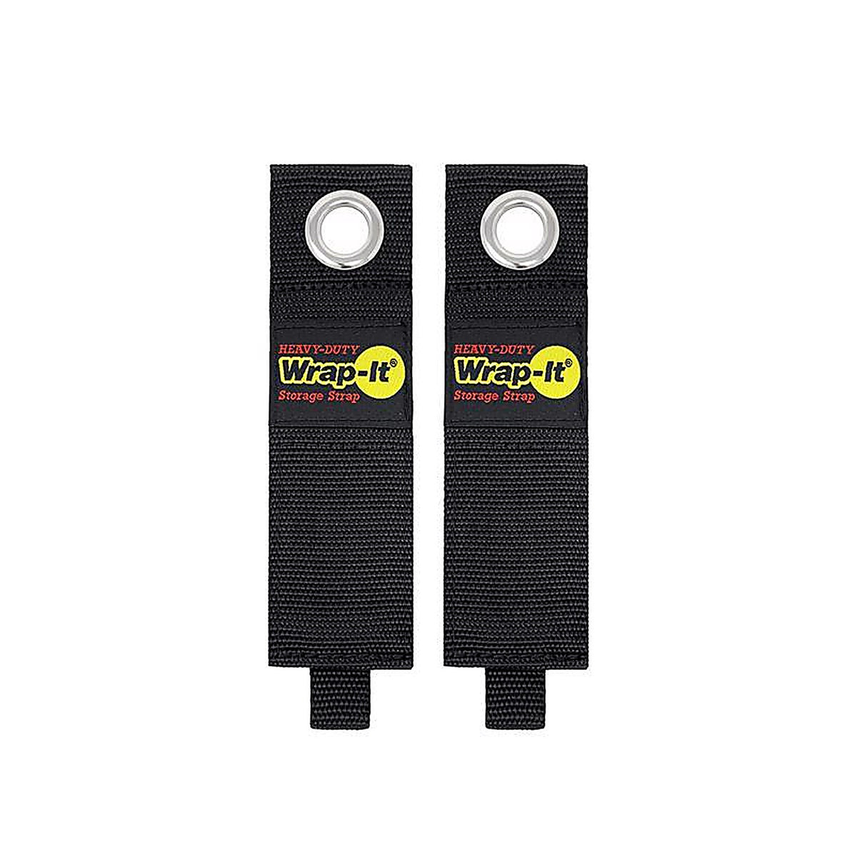 Wrap-It 102-30BX Storage Heavy-Duty 2 in. W x 13 in. L Black Storage Straps 50 lb. 2/Pack