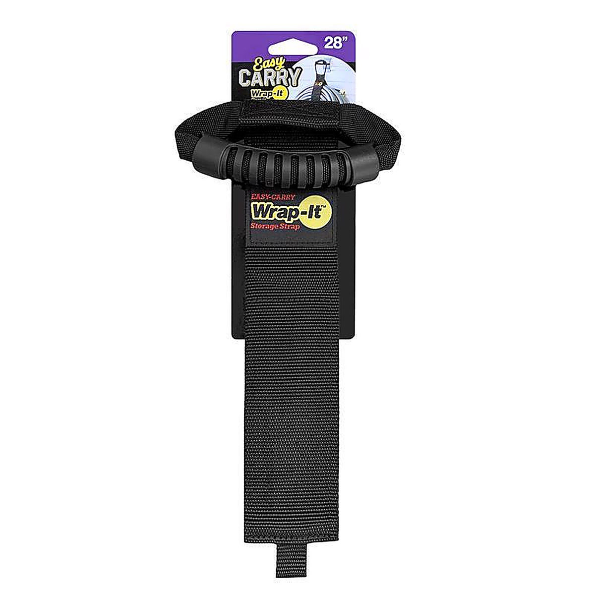 Wrap-It 100-H-28BX Storage Easy-Carry 28 in. L Black Storage Straps 50 lb. 1/Pack