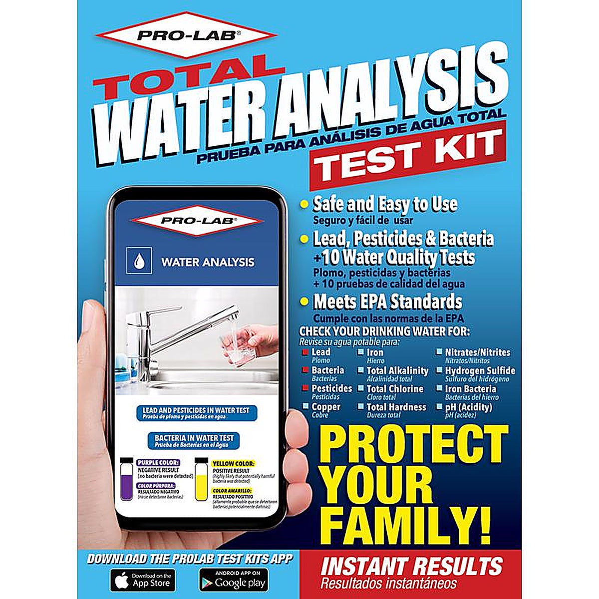 Pro-Lab TW120 Total Water Analysis Test Kits 1/Pack