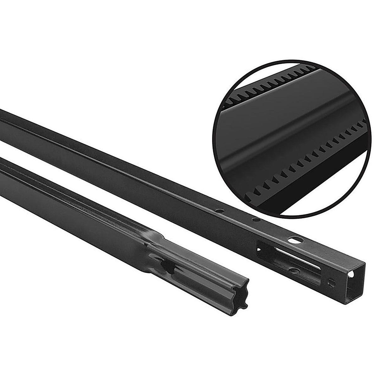 Chamberlain 8808CB-P 1.25 in. W x 37.7 in. L Steel Rail Extension Kit