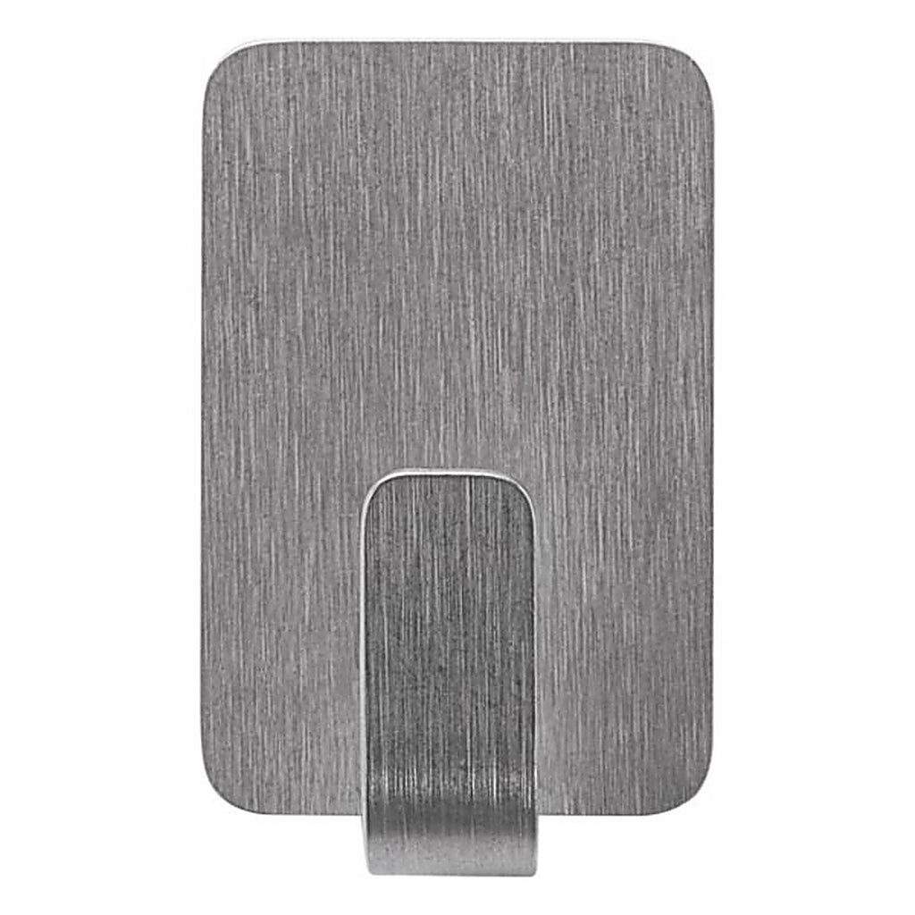 3M 17031SS-4ES Command Stainless Steel Metal Small Hook 0.5 lb. capacity 4/Pack