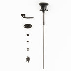 National Hardware N109-070 WeatherGuard Steel Automatic Gate Latch Pull
