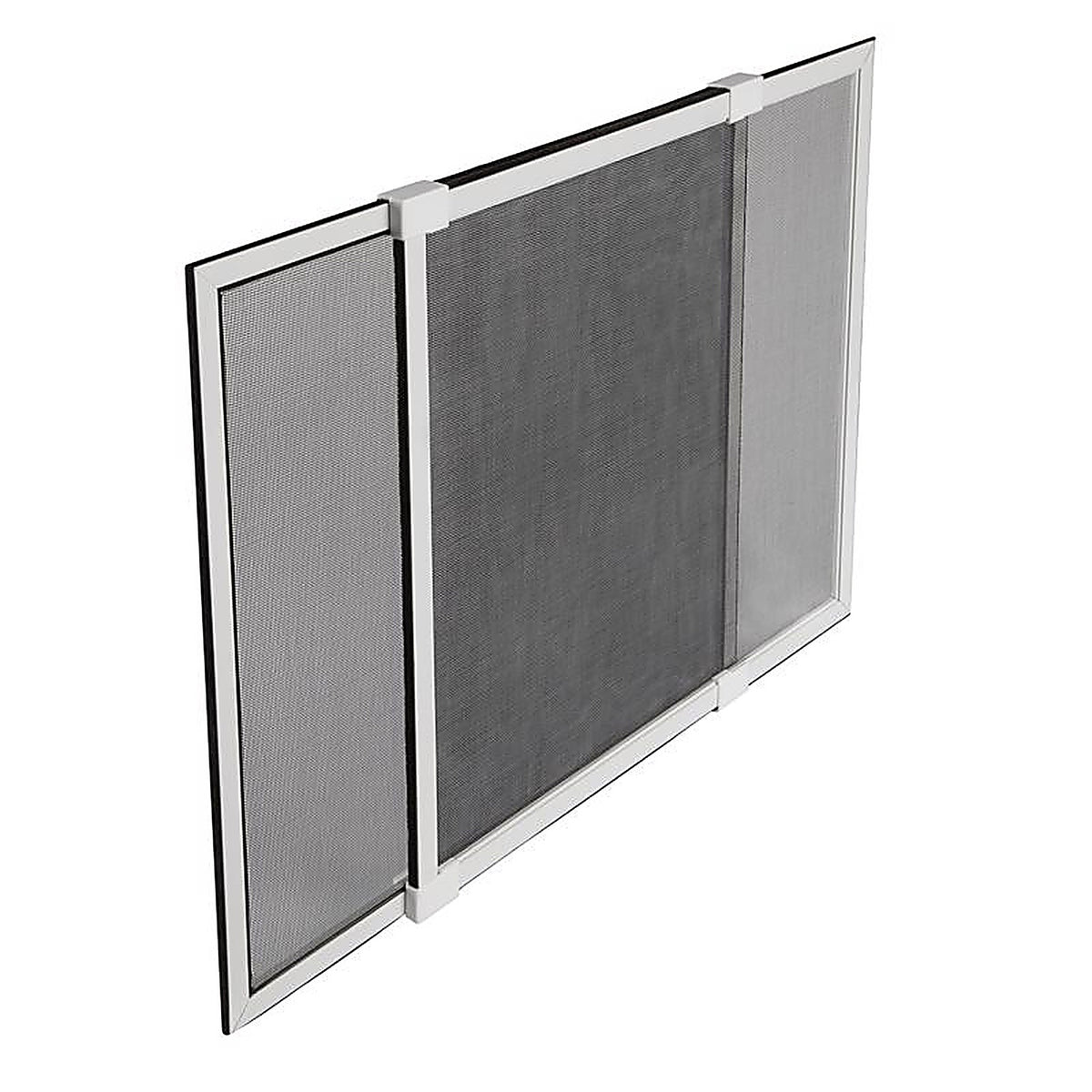 M-D 14177 White Aluminum Adjustable Screen 18 in. W x 37 in. L