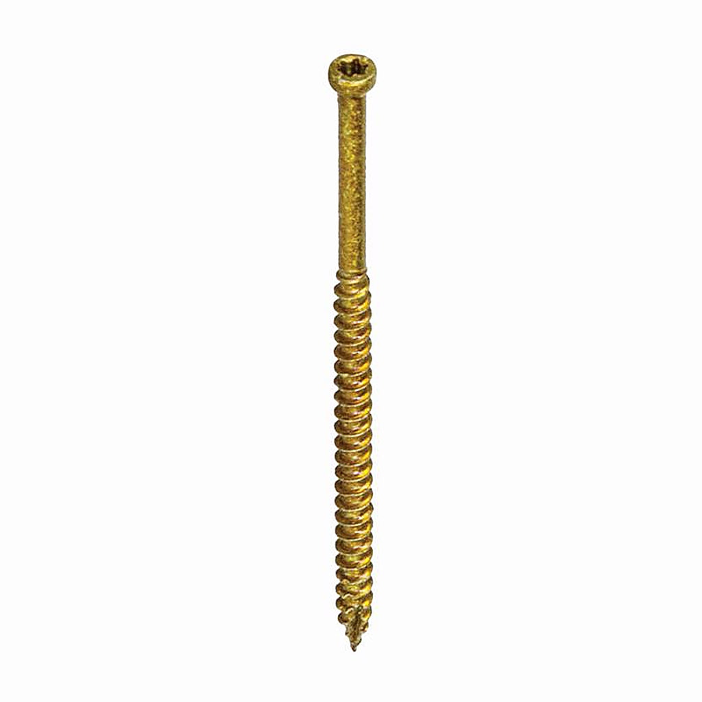 GRK Fasteners 116724 UberGrade No. 8 x 1-1/2 in. L Star Trim Head Construction Screws 600/Pack
