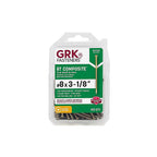 GRK Fasteners 119083 UberGrade No. 8 x 3-1/8 in. L Star Trim Head Construction Screws 100/Pack