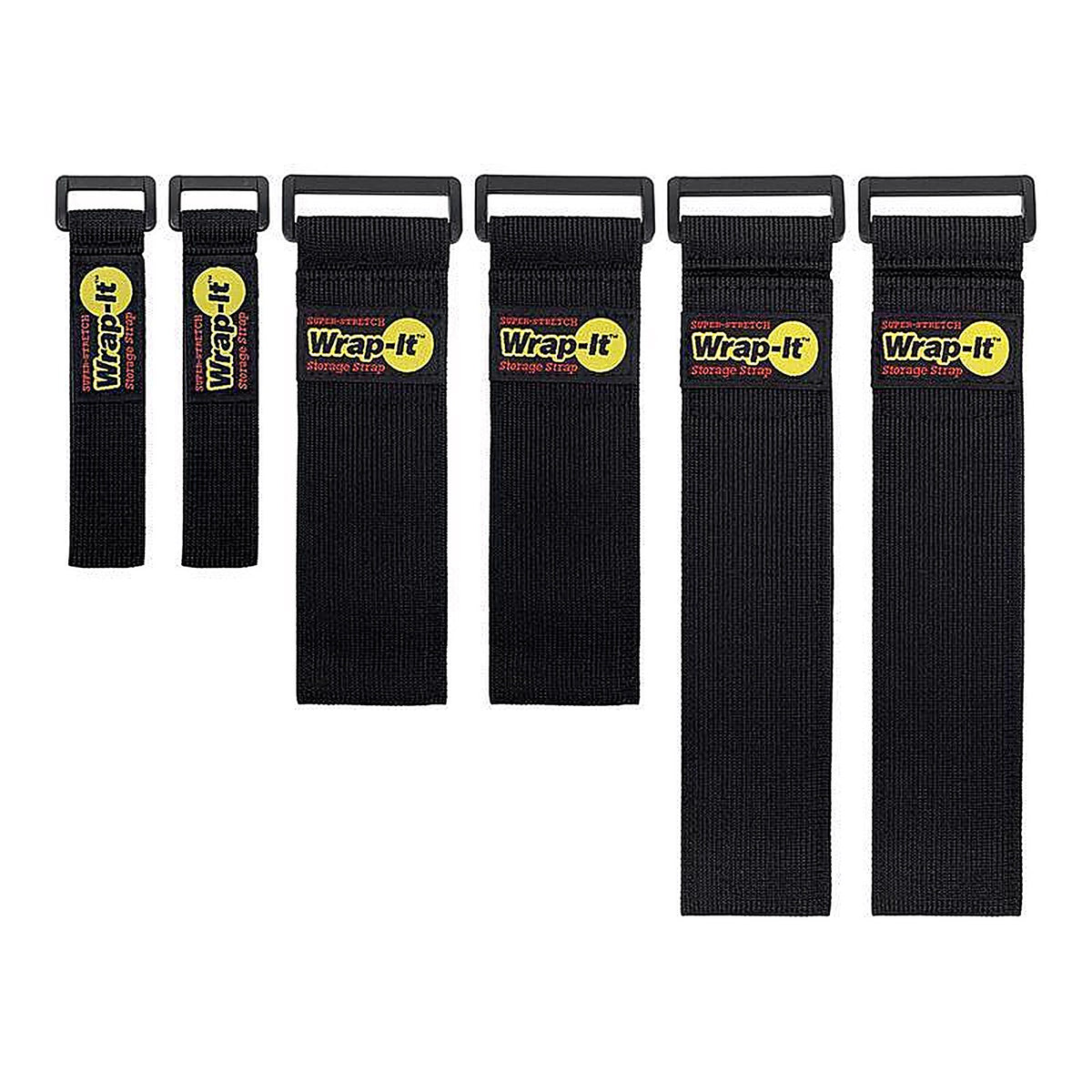 Wrap-It 706-928B Storage Black Polypropylene Cord Wrap