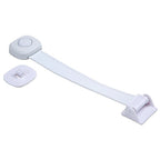Safety 1st HS288 OutSmart White Plastic Swing Shut Toilet Seat Lock 1/Pack