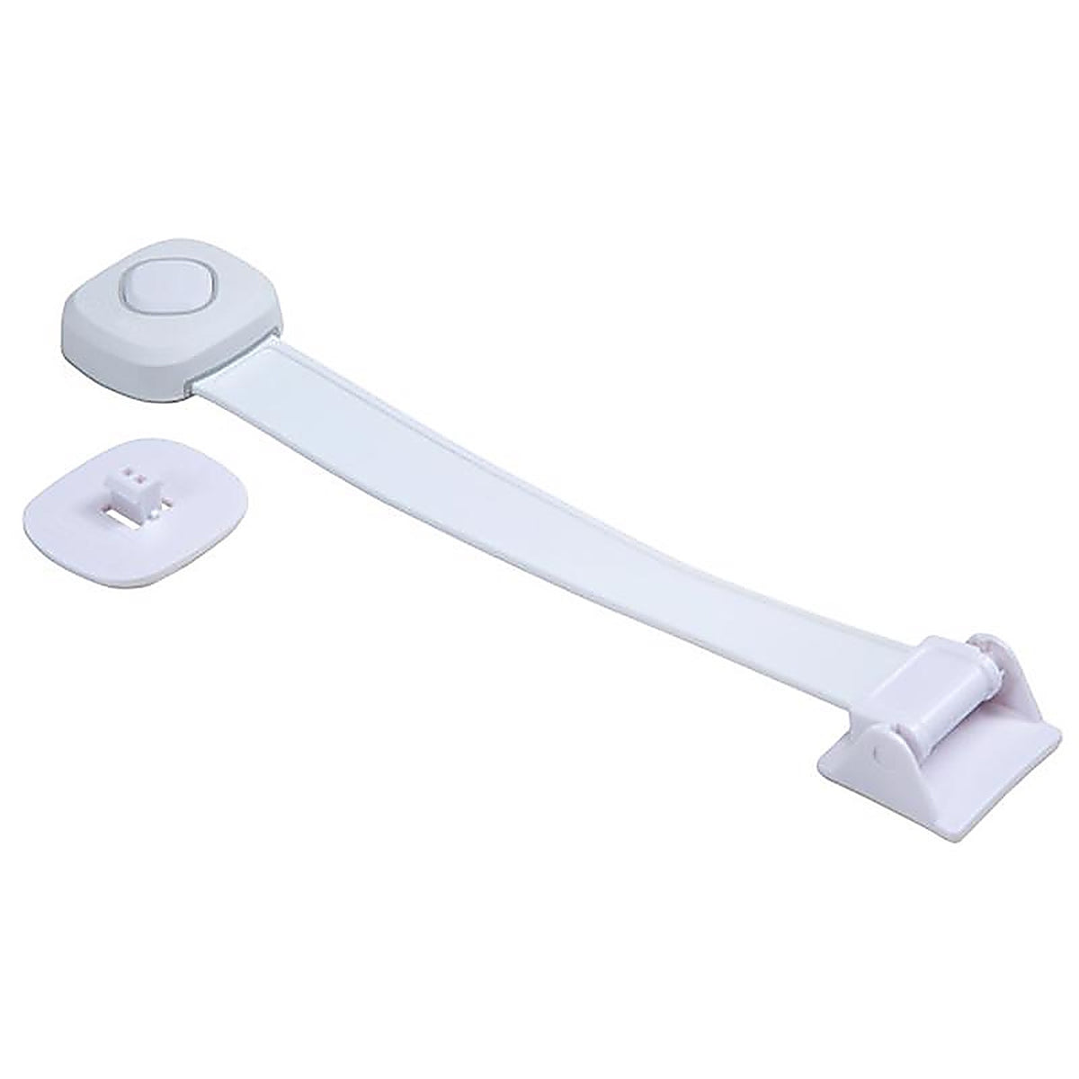 Safety 1st HS288 OutSmart White Plastic Swing Shut Toilet Seat Lock 1/Pack