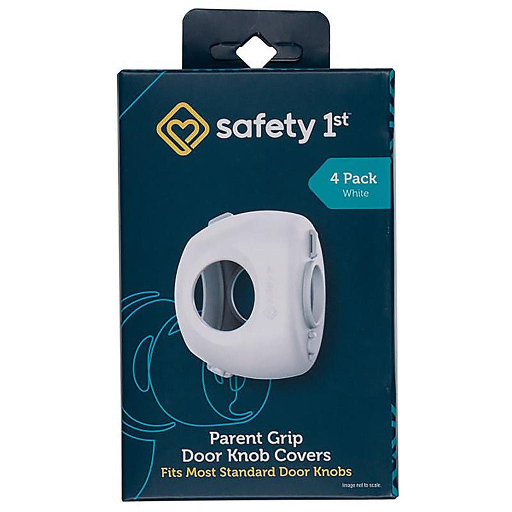 Safety 1st HS326 White Plastic Door Knob Covers 4/Pack
