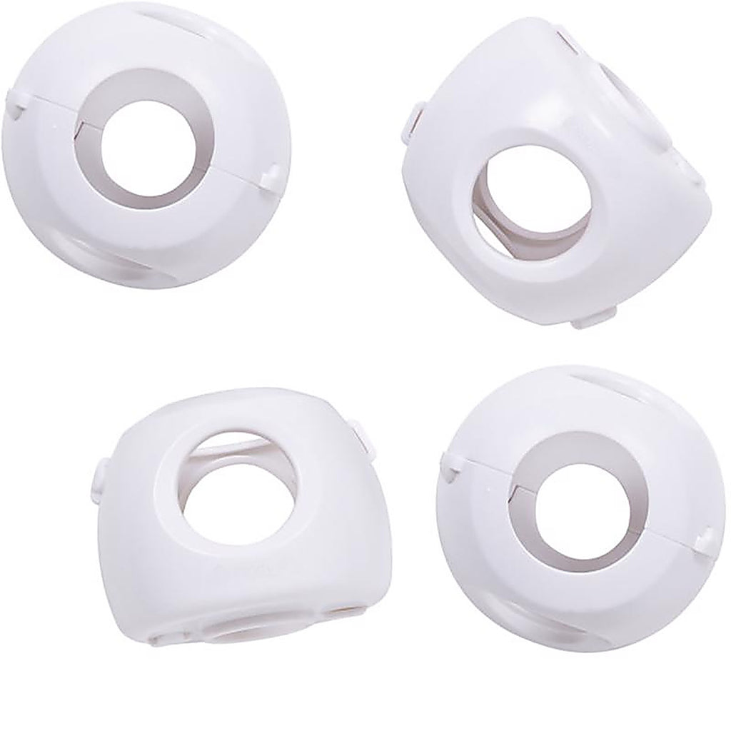 Safety 1st HS326 White Plastic Door Knob Covers 4/Pack