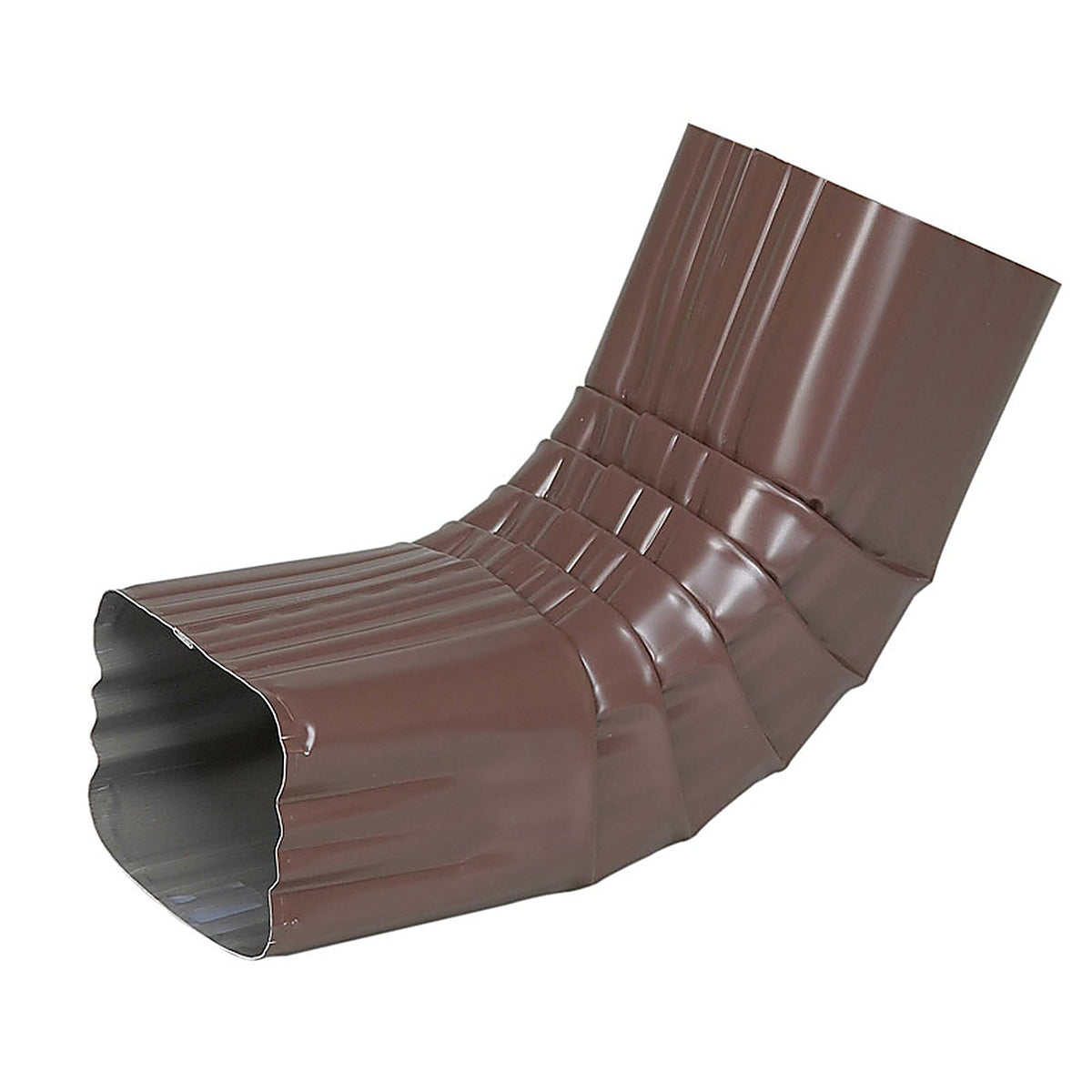 Amerimax 4526419 3 in. H x 4 in. W x 4 in. L Brown Aluminum A Gutter Elbow