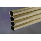 K&S 8130 7/32 in. Dia. x 12 in. L Round Brass Tube 1/Pack