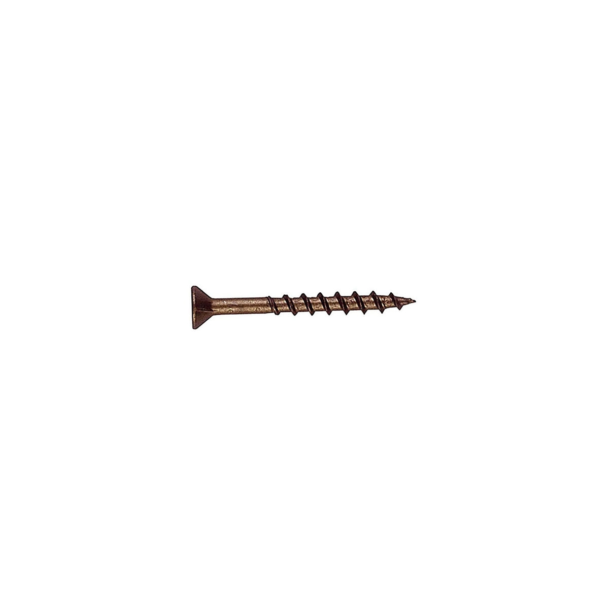 Grip-Rite 3GS1 No. 8 x 3 in. L Phillips Zinc-Plated Wood Screws 1 lb. 75/Pack
