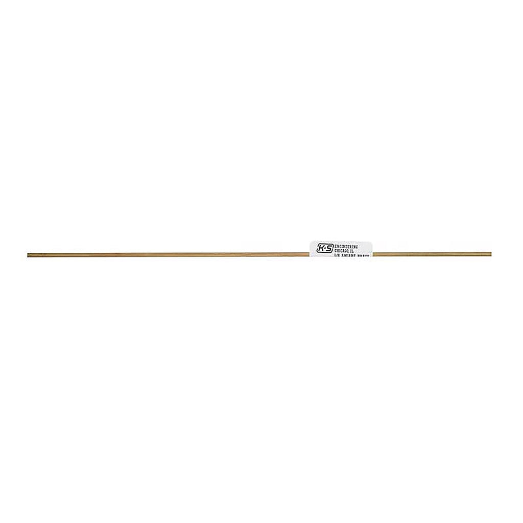 K&S 8151 1/8 in. W x 12 in. L Square Brass Tube 1/Pack