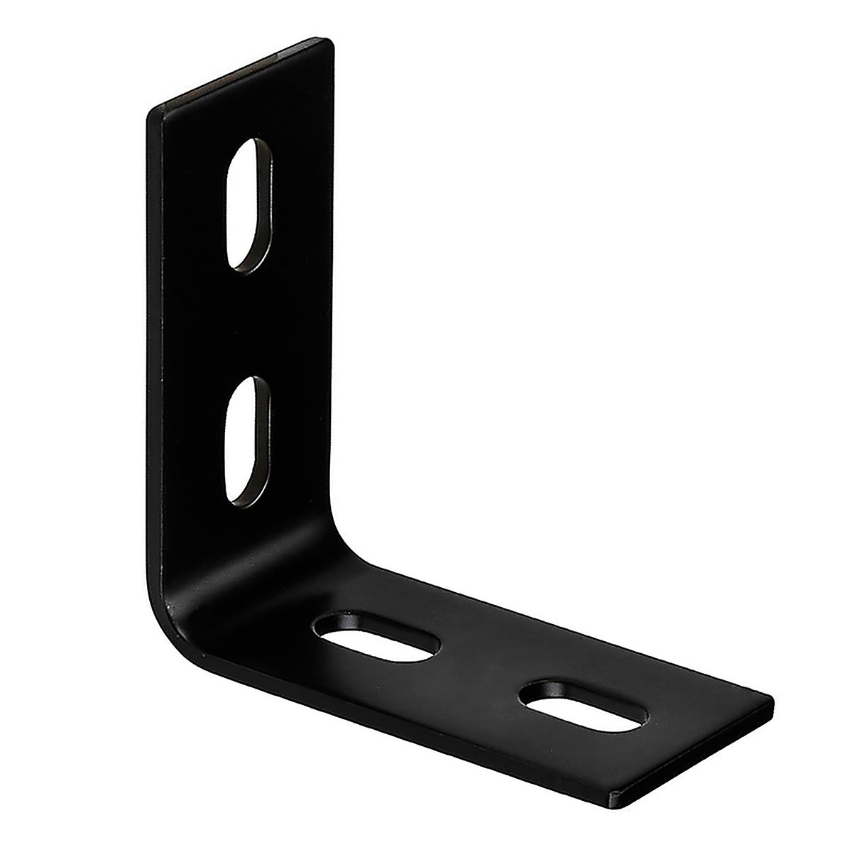 Hampton 01-3405-010 3-1/8 in. H x 1-1/2 in. W x 1/8 in. D Black Steel Inside L Corner Brace