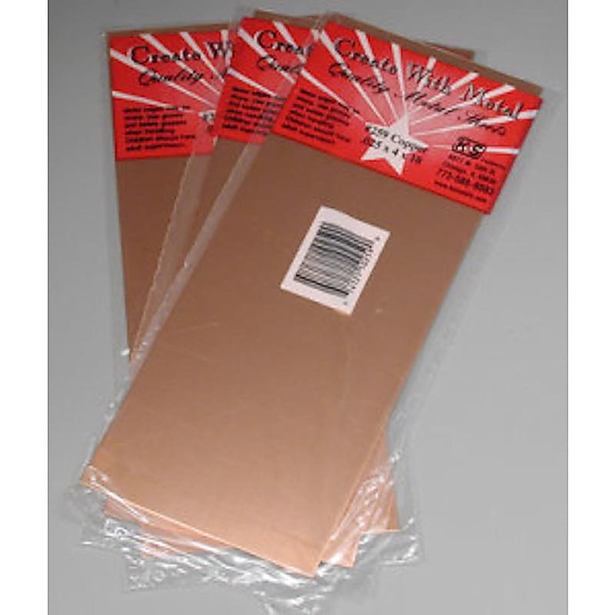 K&S 259 0.025 in. x 4 in. W x 10 in. L Copper Sheet Metal