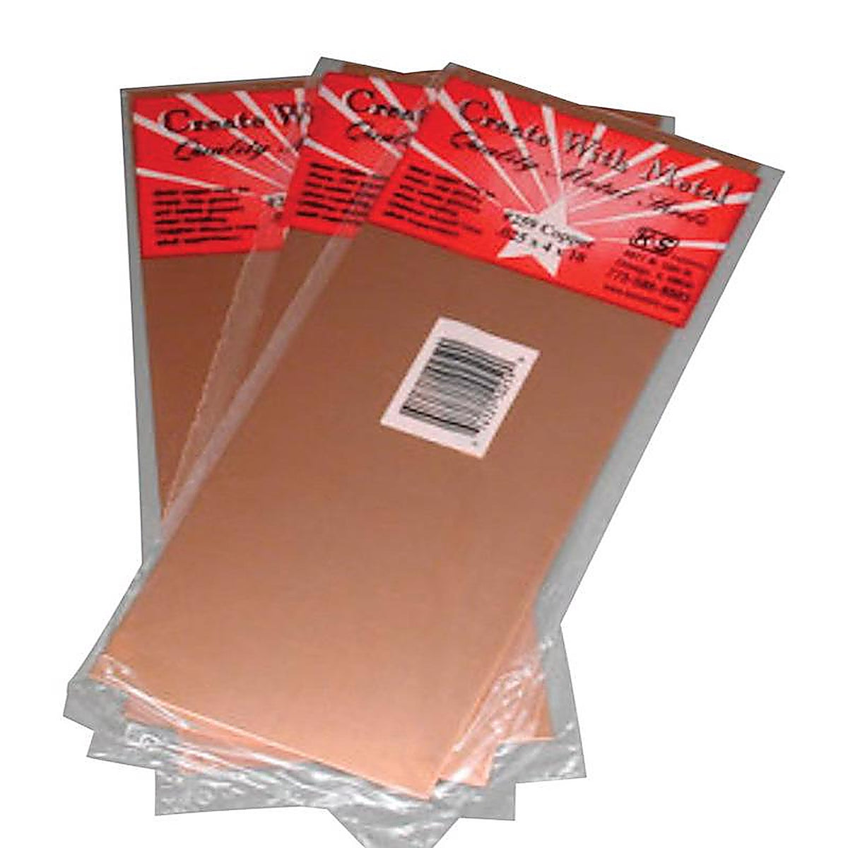 K&S 259 0.025 in. x 4 in. W x 10 in. L Copper Sheet Metal