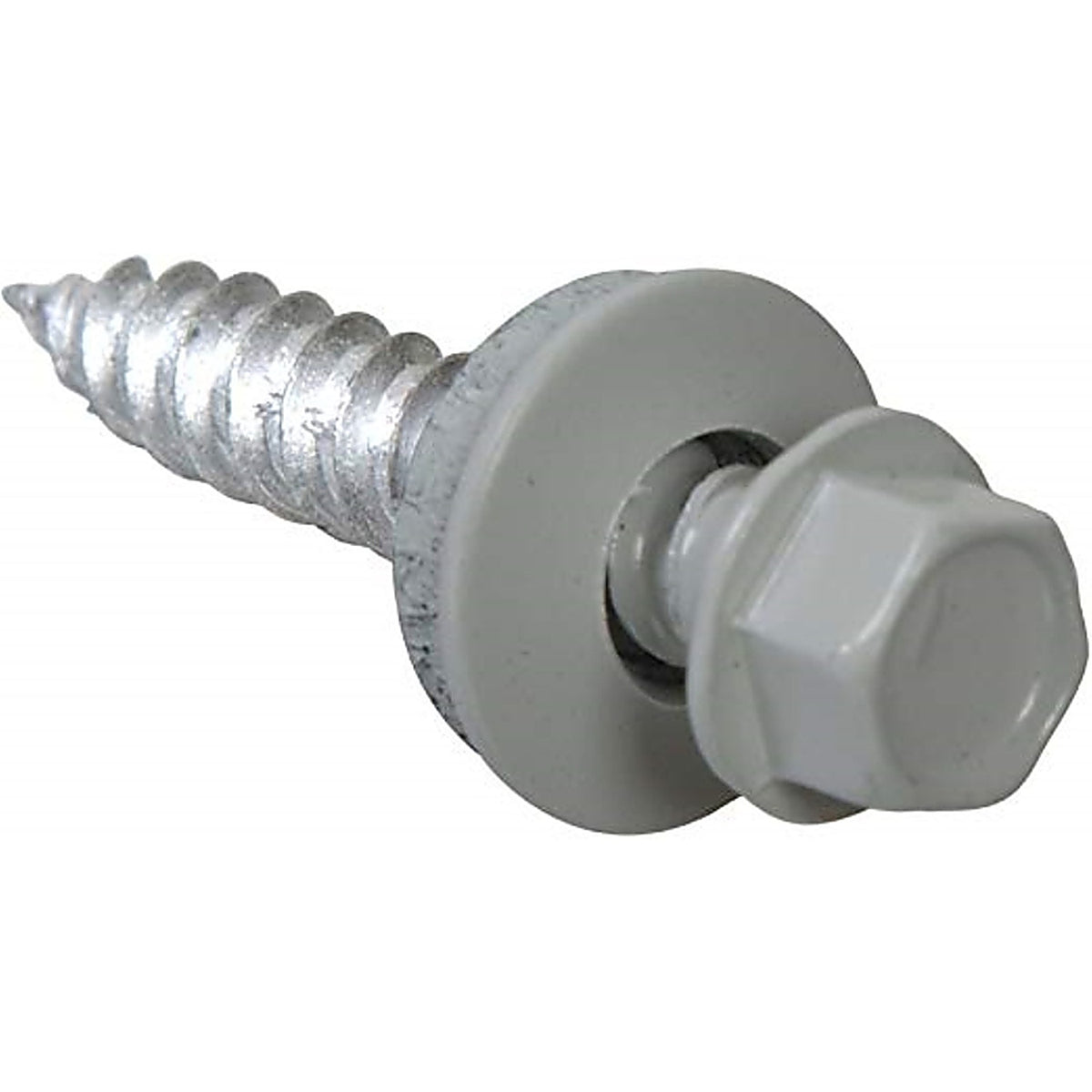 Grip-Rite NHWNW91001GRY Pro-Twist No. 9 Sizes x 1 in. L Hex Round Washer Head Sheet Metal Screws 1 lb. 115/Pack