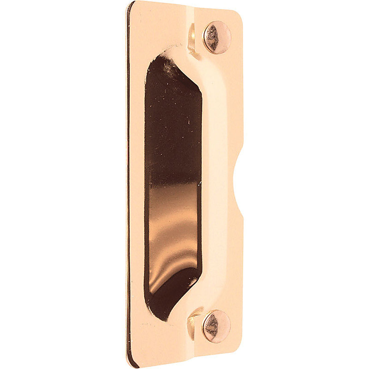 Prime-Line U 9502 3 in. H x 11 in. L Polished Brass Steel Latch Guard