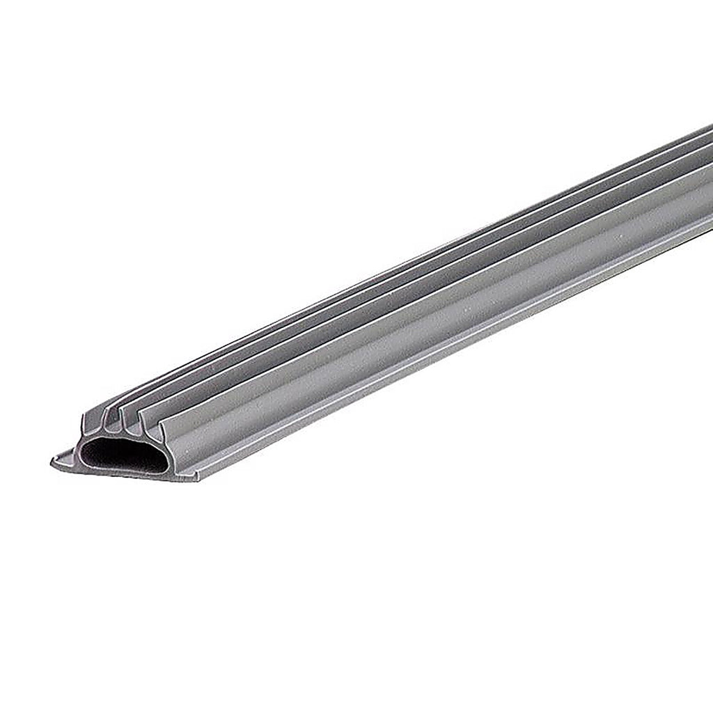 M-D 6304 Gray Vinyl Threshold Insert For Low Thresholds, Doors 36 in. L x 1-3/8 in.