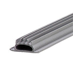 M-D 6304 Gray Vinyl Threshold Insert For Low Thresholds, Doors 36 in. L x 1-3/8 in.