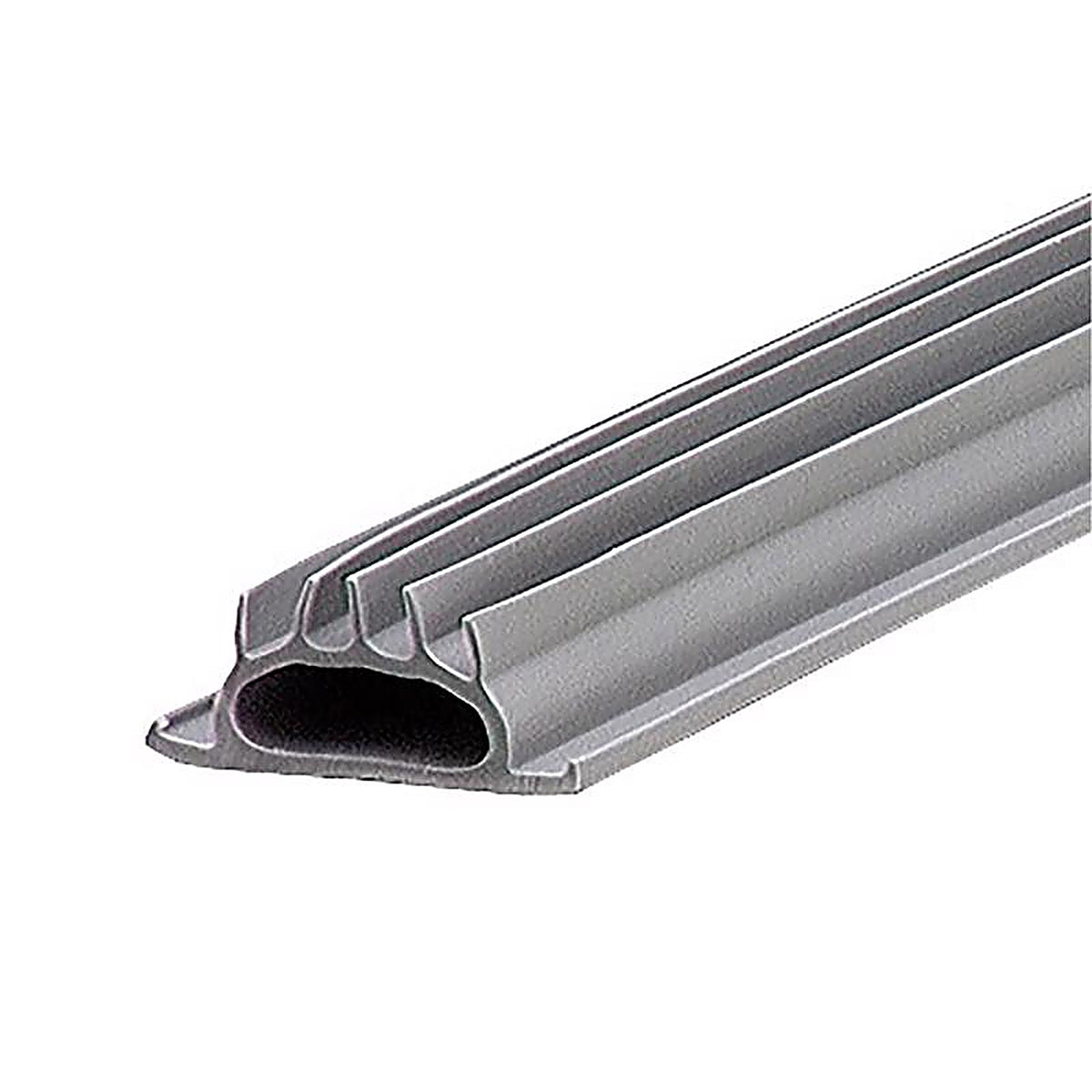 M-D 6304 Gray Vinyl Threshold Insert For Low Thresholds, Doors 36 in. L x 1-3/8 in.