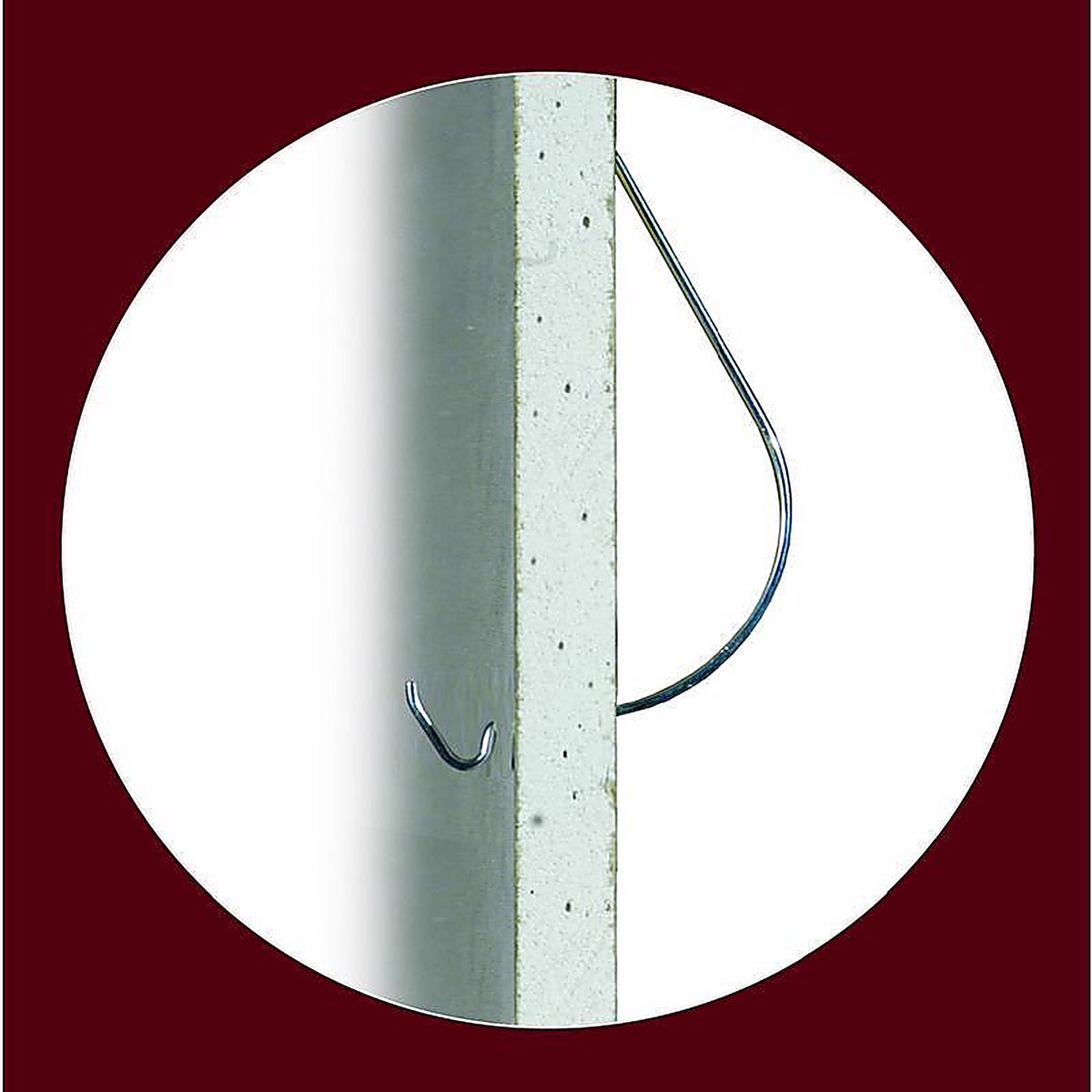 Monkey Hook TMH-222 Gorilla Grade Galvanized Silver Picture Hanger 40 lb. 2/Pack