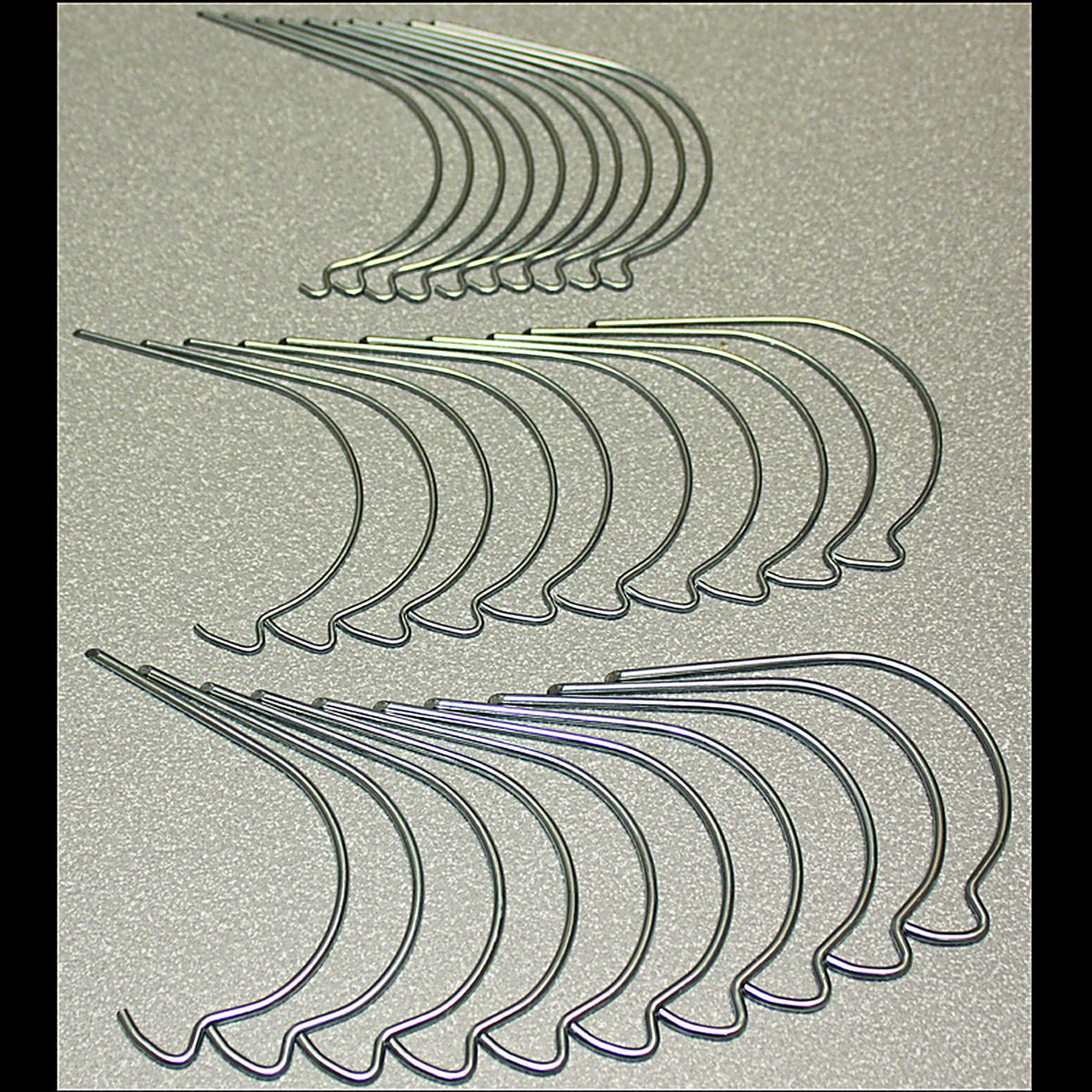 Monkey Hook TMH-314 Value & Variety Pack Galvanized Silver Monkey Picture Hanging Set 40 lb. 30 set