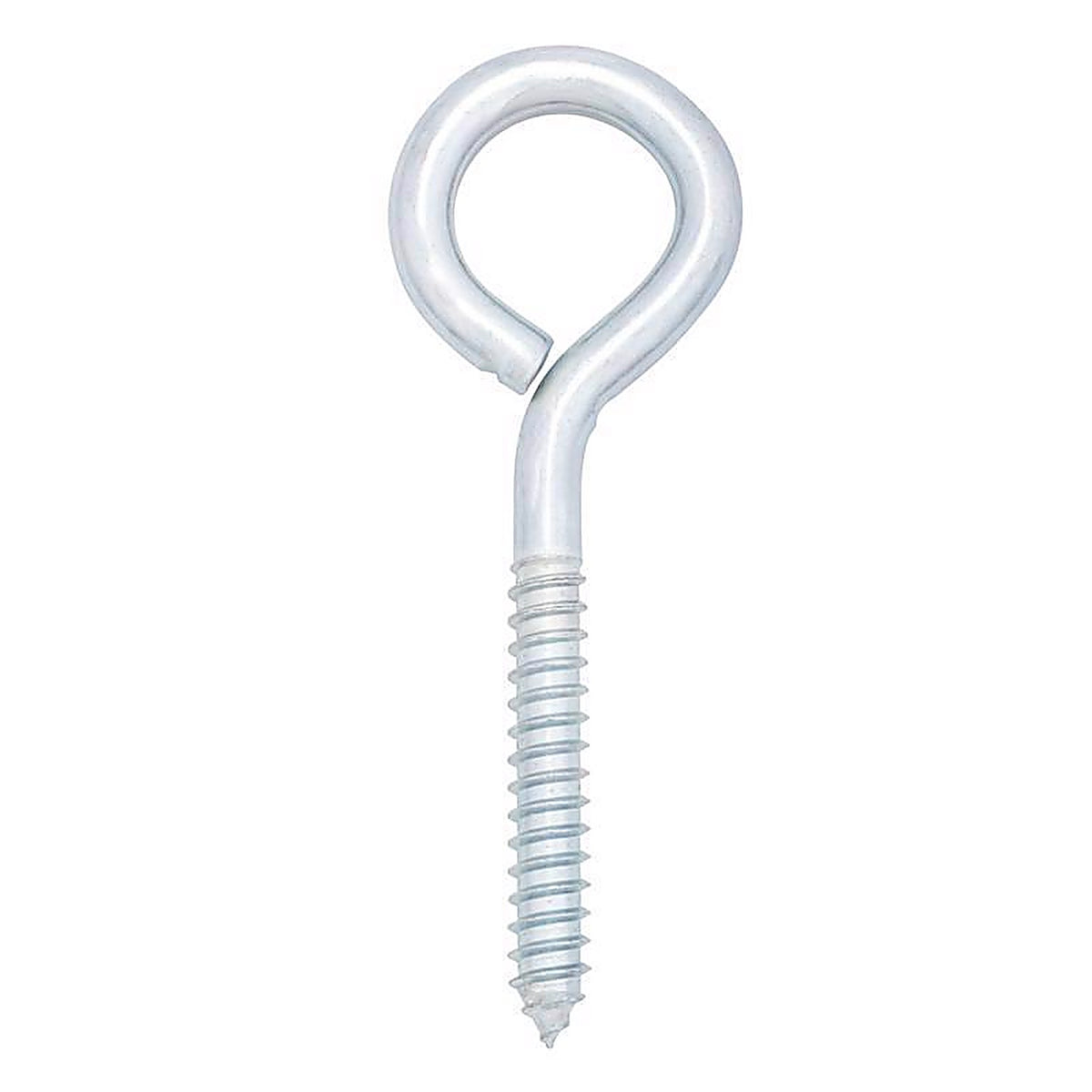 Hampton 02-3463-269 7/16 in. x 5-1/4 in. L Zinc-Plated Steel Lag Thread Eyebolt