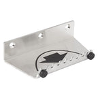 Hampton 4120-630 5 in. L Silver Stainless Steel Hands-Free Door Pull
