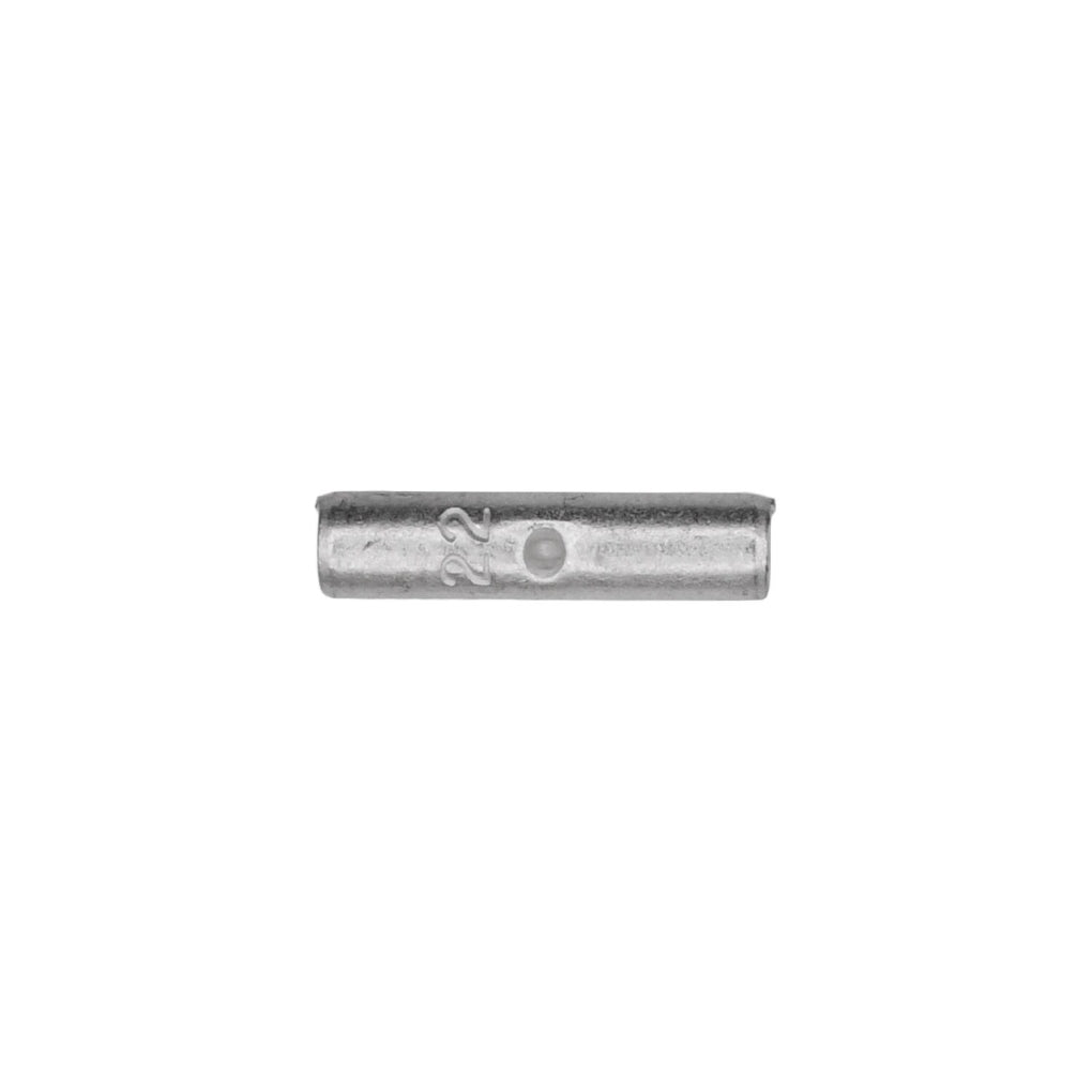 Auveco 5044 Non-Insulating Butt Connector 22-18 Gauge