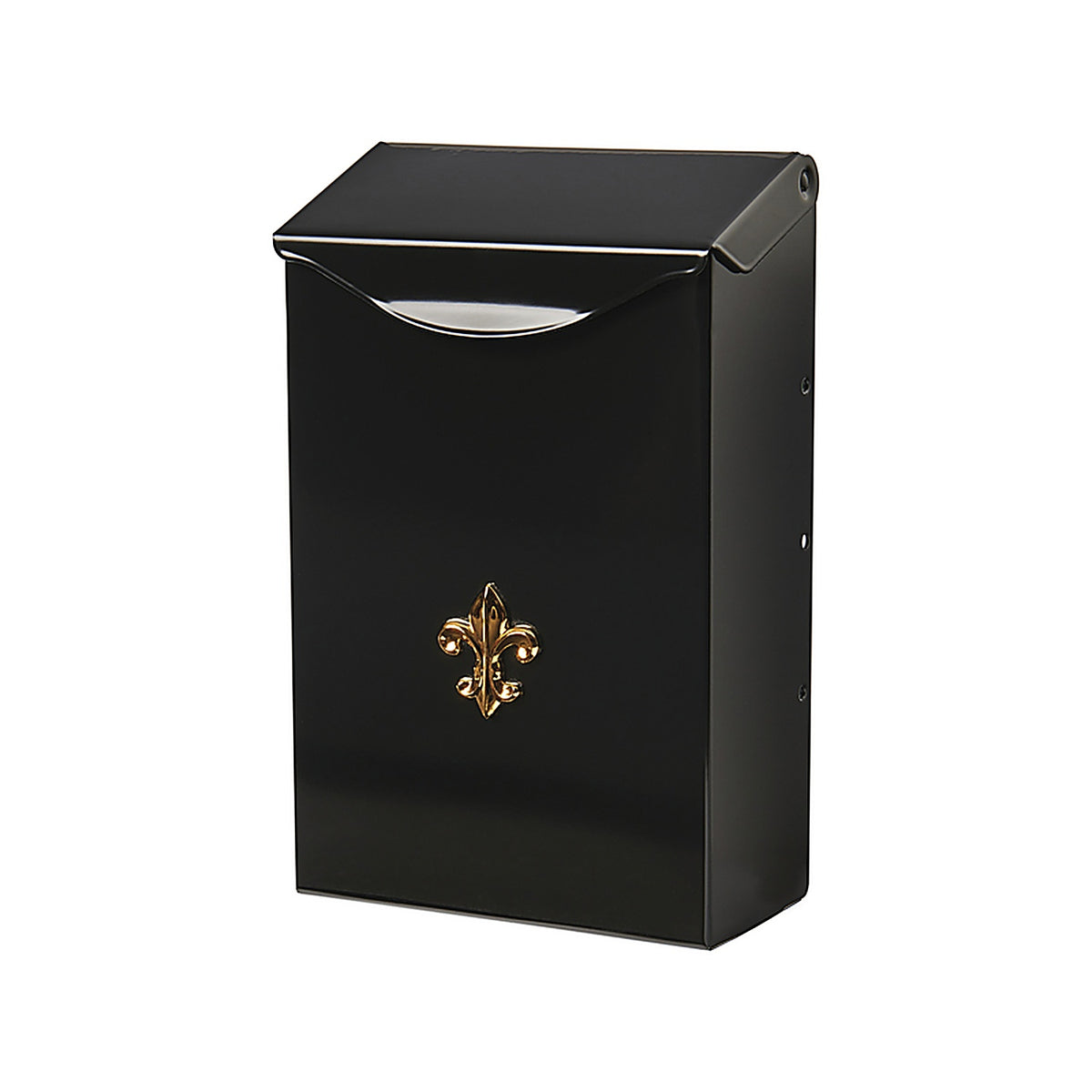 Gibraltar BW110000 City Classic Galvanized Steel Wall Mount Black Mailbox