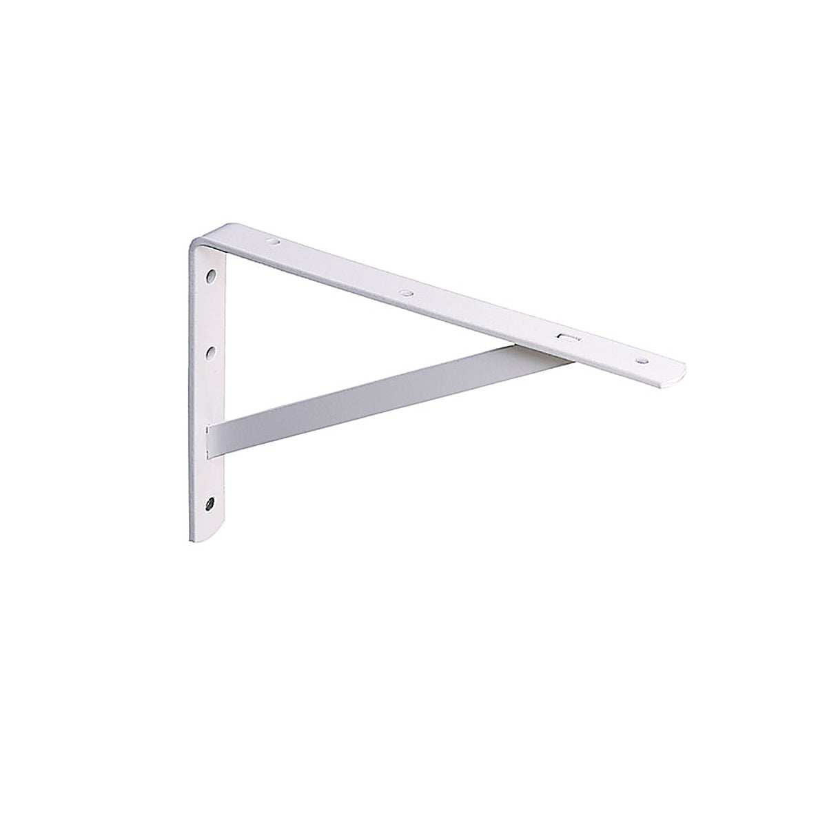 Knape & Vogt 208 WH 300 White Steel Bracket 12 in. L 600 lb.