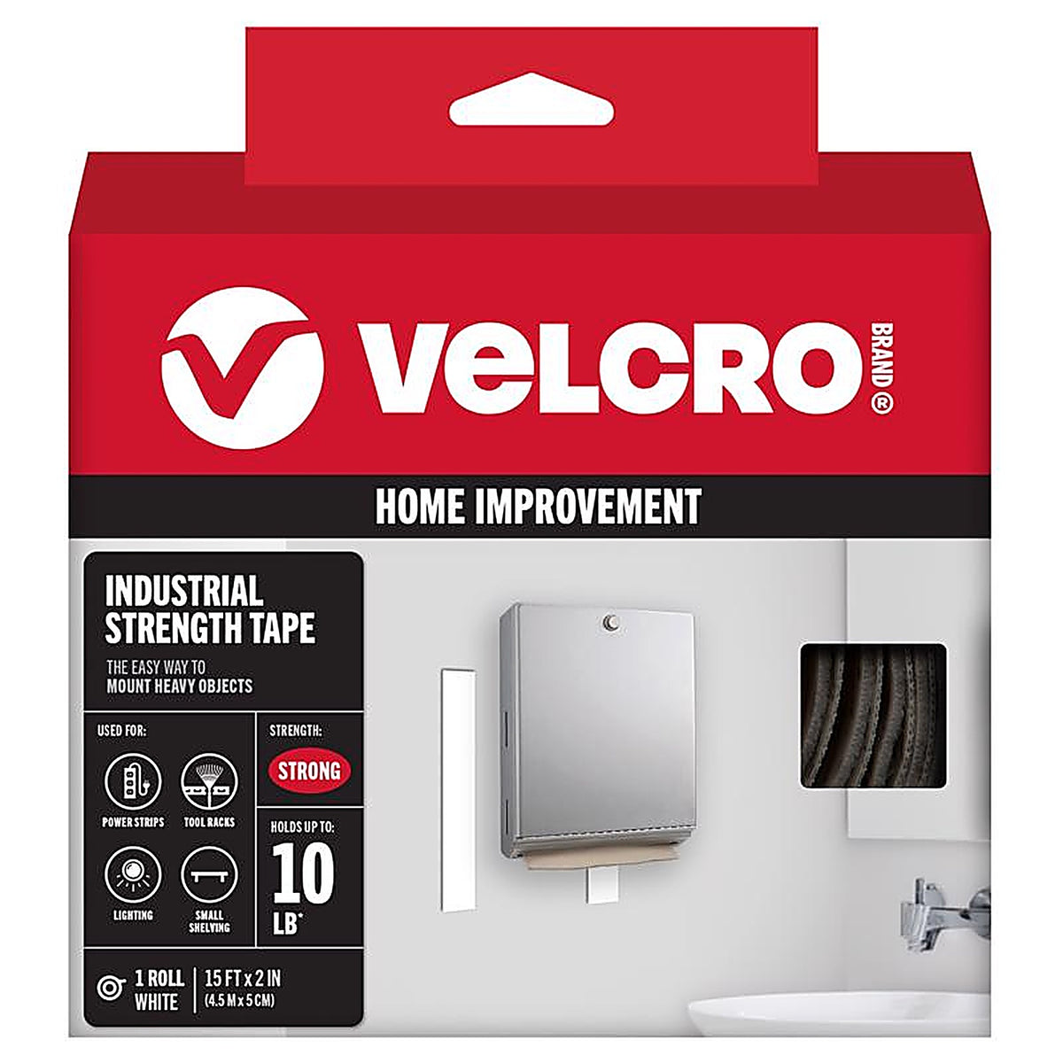Velcro 90198 Hook and Loop Fastener 180 in. L 1/Pack